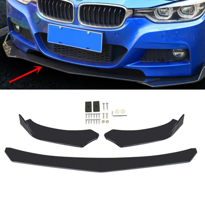 4PCS Kit corpo labbro paraurti anteriore universale Spoiler Fit GMC Honda Civic BMW Benz