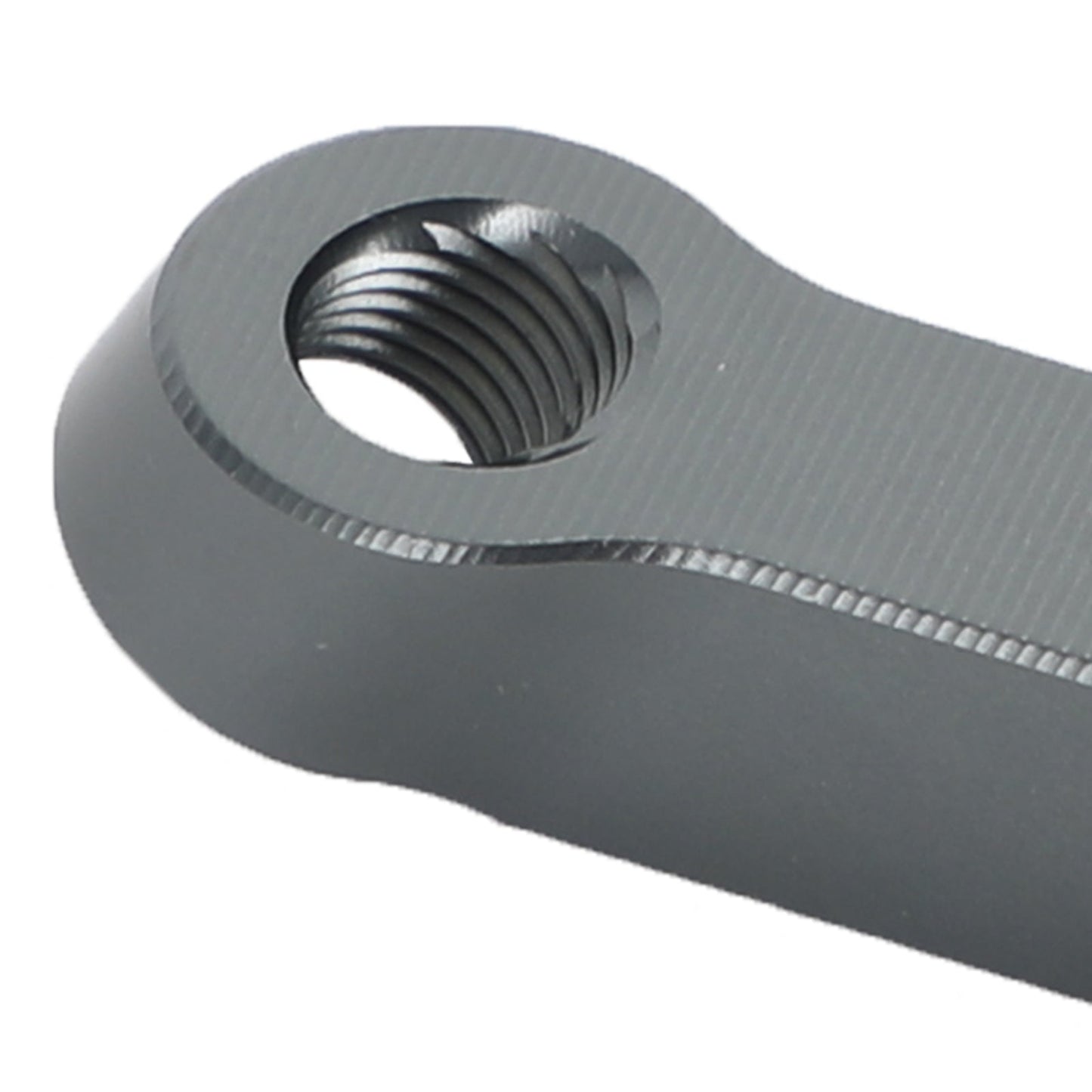 Prolunga Astina Specchietto/Extender 10mm Titanio Per Yamaha MT-07 Tracer 700 16-21 Generico