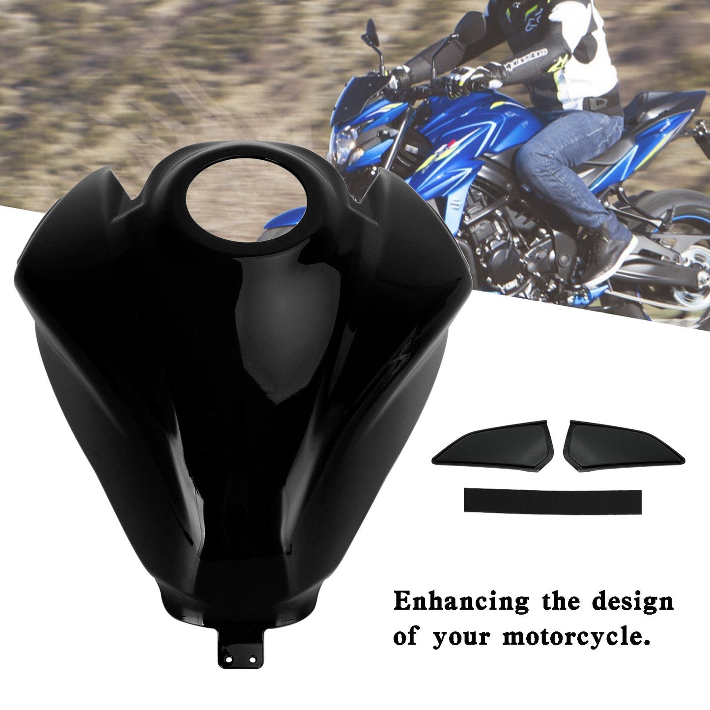 Protezione protezione coperchio serbatoio benzina Suzuki GSX-S 750 GSXS 2017-2021