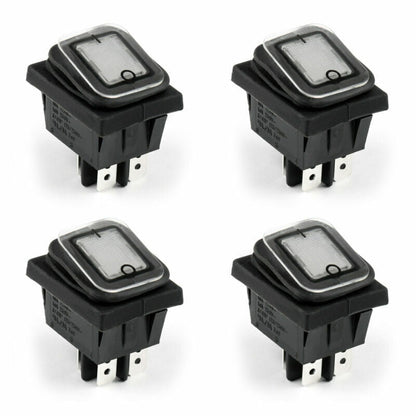4Pin IP65 Barca Schalter Wasserdicht ON/OFF Rocker RLEIL BE RL2-102 Auto
