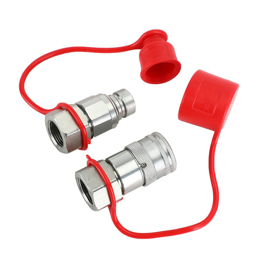 3/4" minipala idraulica dell'attacco rapido del fronte piano di paia del NPT per l'iso 16028 del gatto selvatico