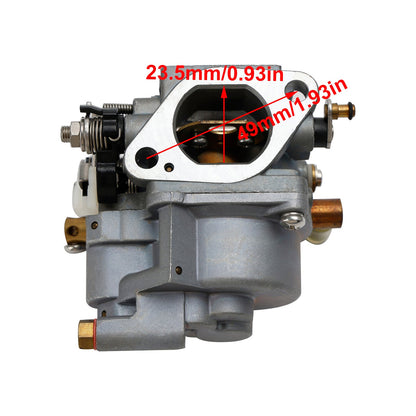 Carburatore Carb adatto per fuoribordo YAMAHA 4 tempi 8hp 9.9hp F8M 68T-14301-11-00