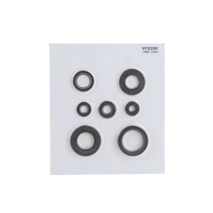 Kit paraolio motore 7 pezzi adatto per Yamaha Blaster 200 YFS200 YFS 200 1988 - 2006 generico