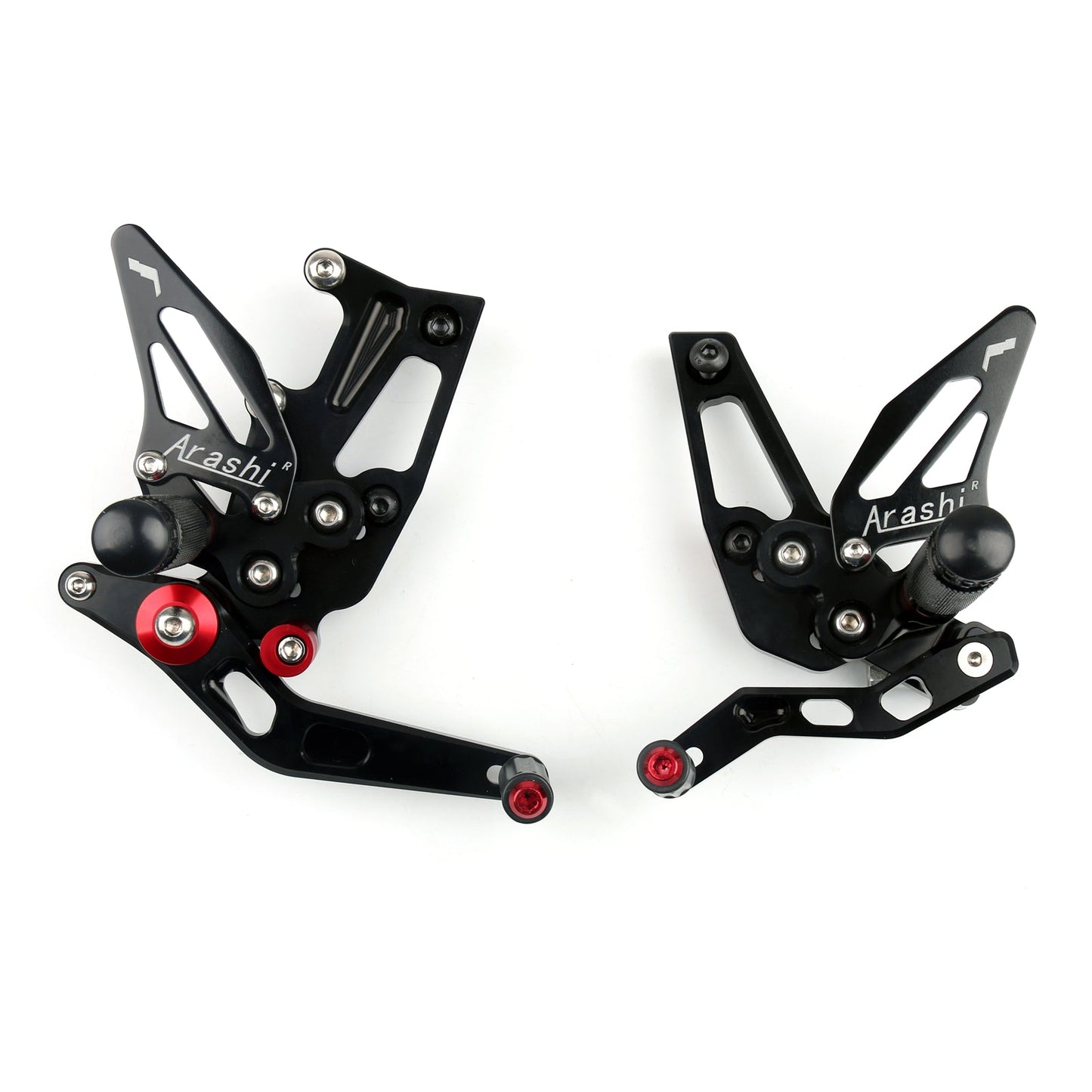 Pedane arretrate regolabili CNC per Triumph Speed Triple 1050 2011-2015 Generico