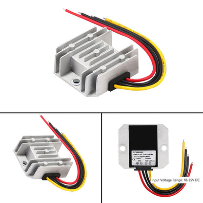 Regolatore convertitore di potenza CC/CC step down impermeabile da 24 V a 12 V 5 A 60 W
