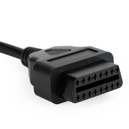 Cavo scanner codice adattatore diagnostico da 3 pin a OBD2 per moto per Yamaha X-MAX