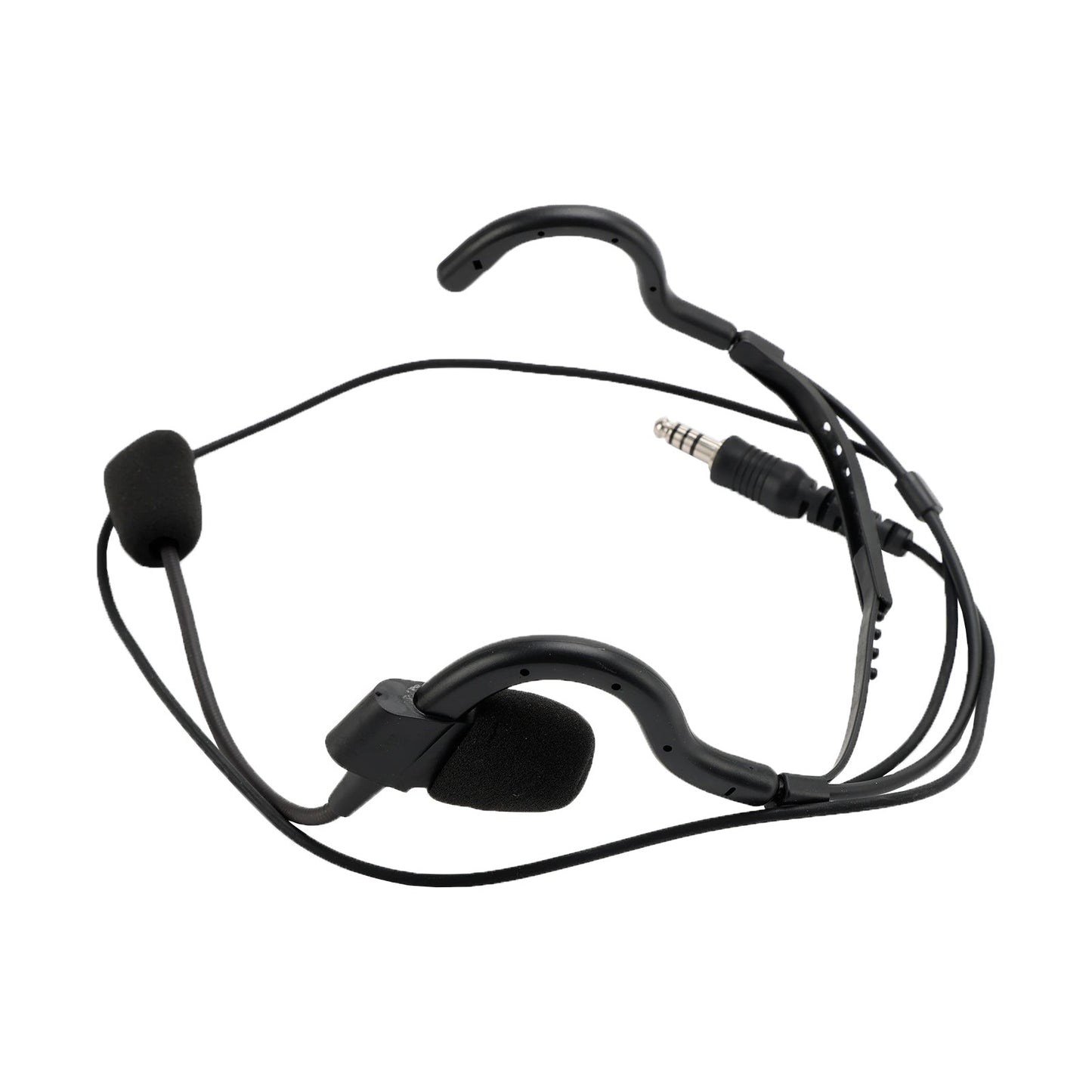 7.1-C8 Auricolare con gancio auricolare in-ear tattico con attacco posteriore avanzato 7.1-C8