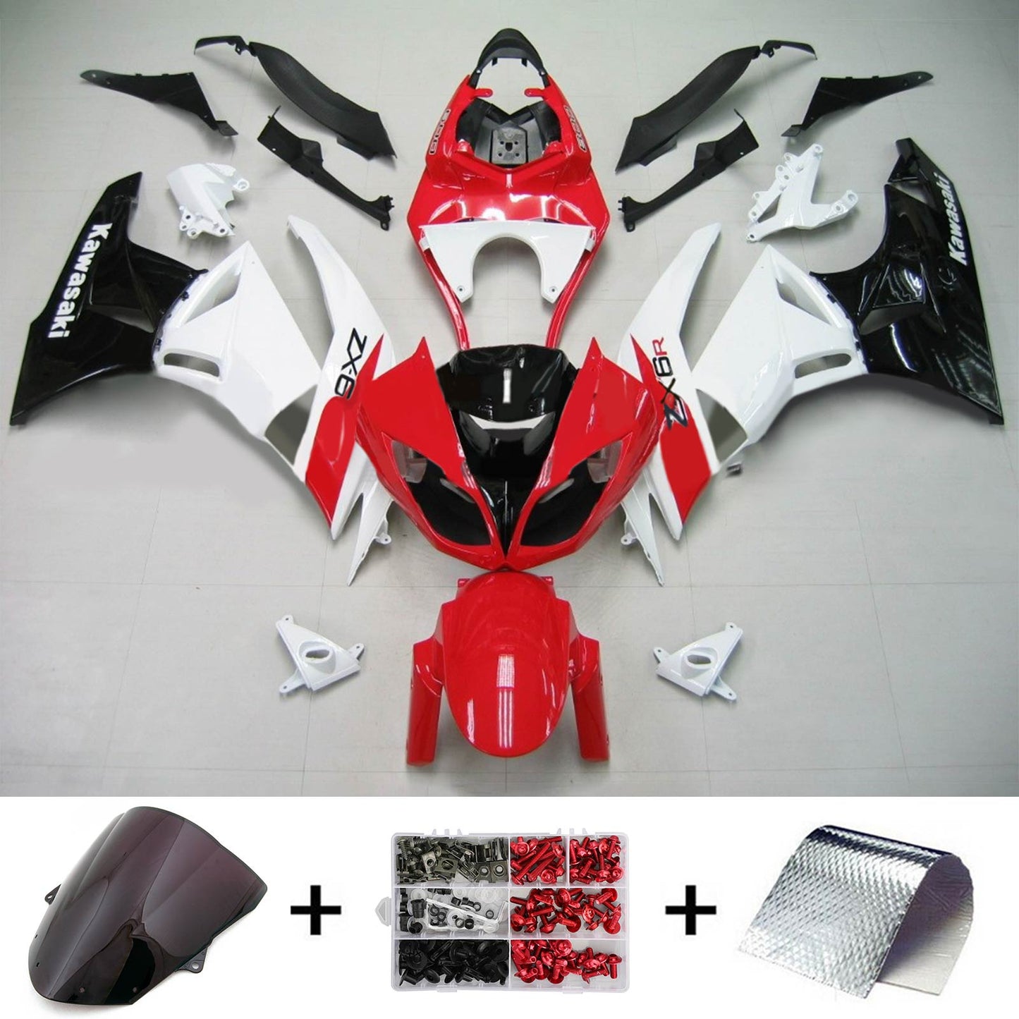 Kit Carenatura Per Kawasaki ZX6R 636 2009-2012 Generico
