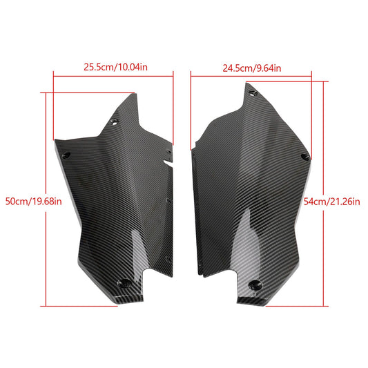 Carenatura protezione pannelli inferiori puntale motore Aprilia RS 660 2020-2024 in carbonio
