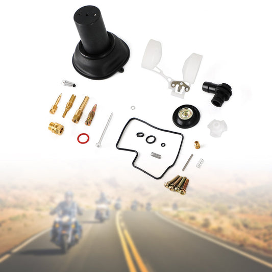 Carburatore Carb Rebuild Kit Con stantuffo e galleggiante adatto per Honda VLX400 Steed 400 Generico