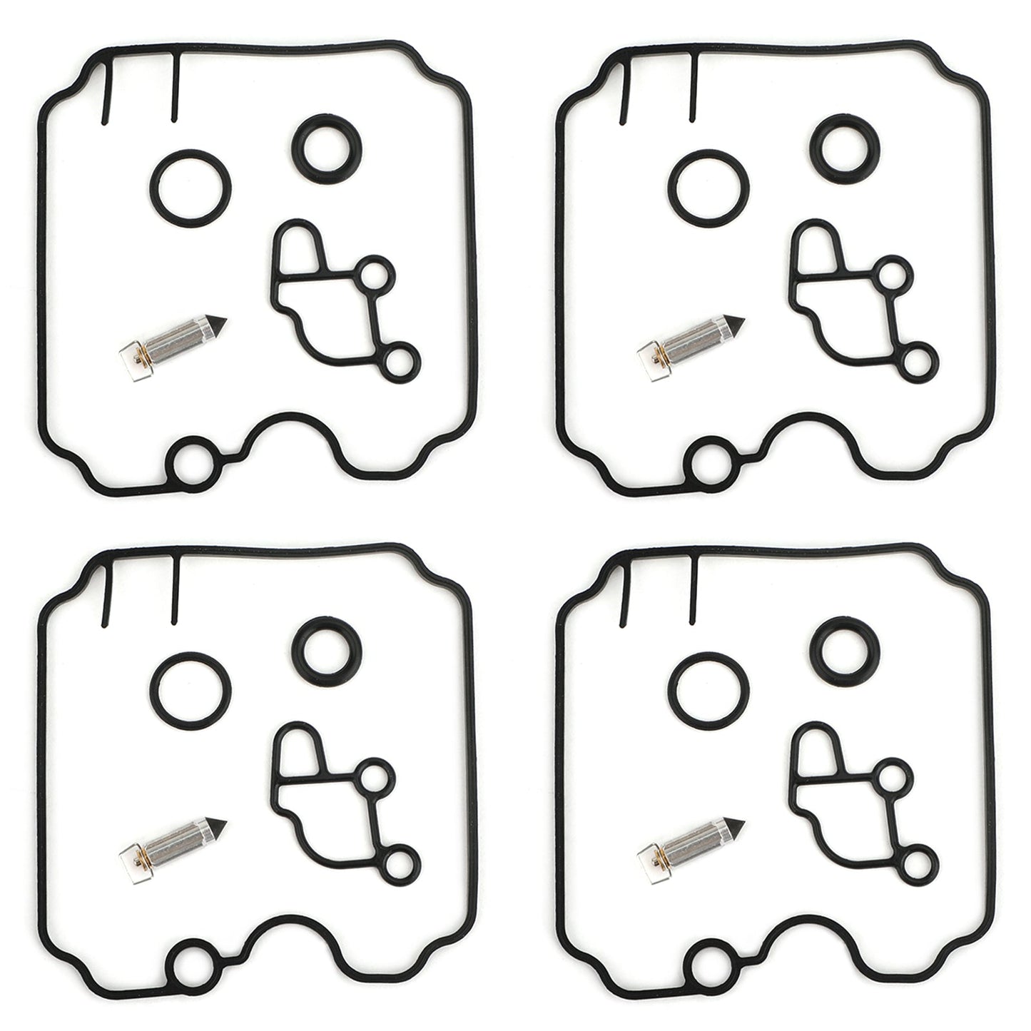 Carburatore Ricostruzione Kit di Riparazione 4 Set Per Yamaha FZR 600 FZR-600 Carb 1989-1999 Generico