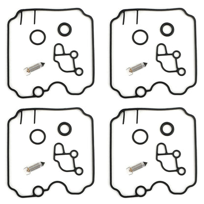Carburatore Ricostruzione Kit di Riparazione 4 Set Per Yamaha FZR 600 FZR-600 Carb 1989-1999 Generico