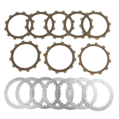 Kit frizione in ferro e dischi di attrito adatti per Yamaha 5Y1-16321-00 XT550 5Y3 XT550J Generico