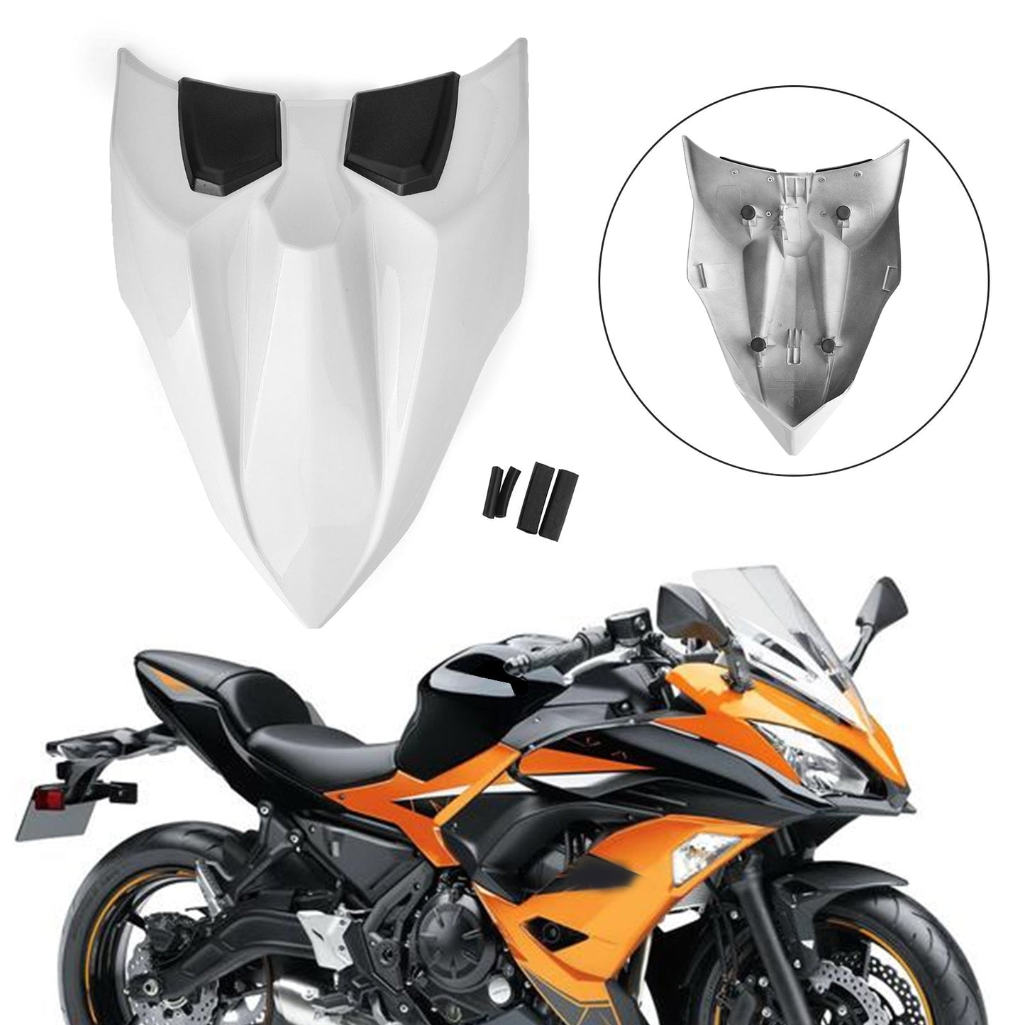 Carenatura del sedile posteriore del motociclo per Kawasaki Z650 Ninja 650 2017-2023