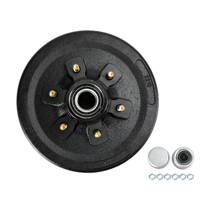 Ingrassare il mozzo del rimorchio e il gruppo tamburo per assali 5.2 e 6K-12"-6 su 5-1/2-pre-ingrassato