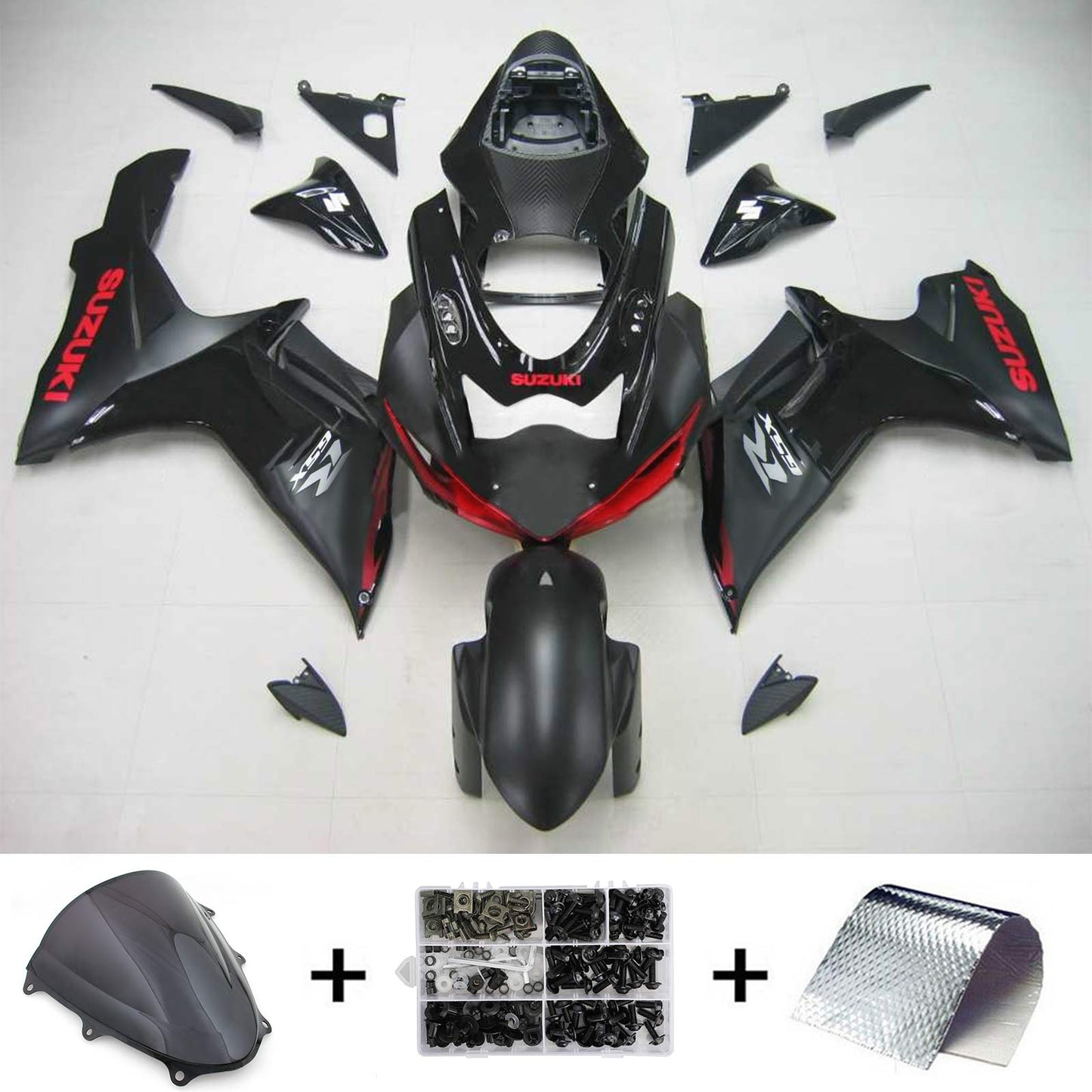 Suzuki GSXR 600/750 2011-2022 Kit carena K11 Carrozzeria Plastica ABS