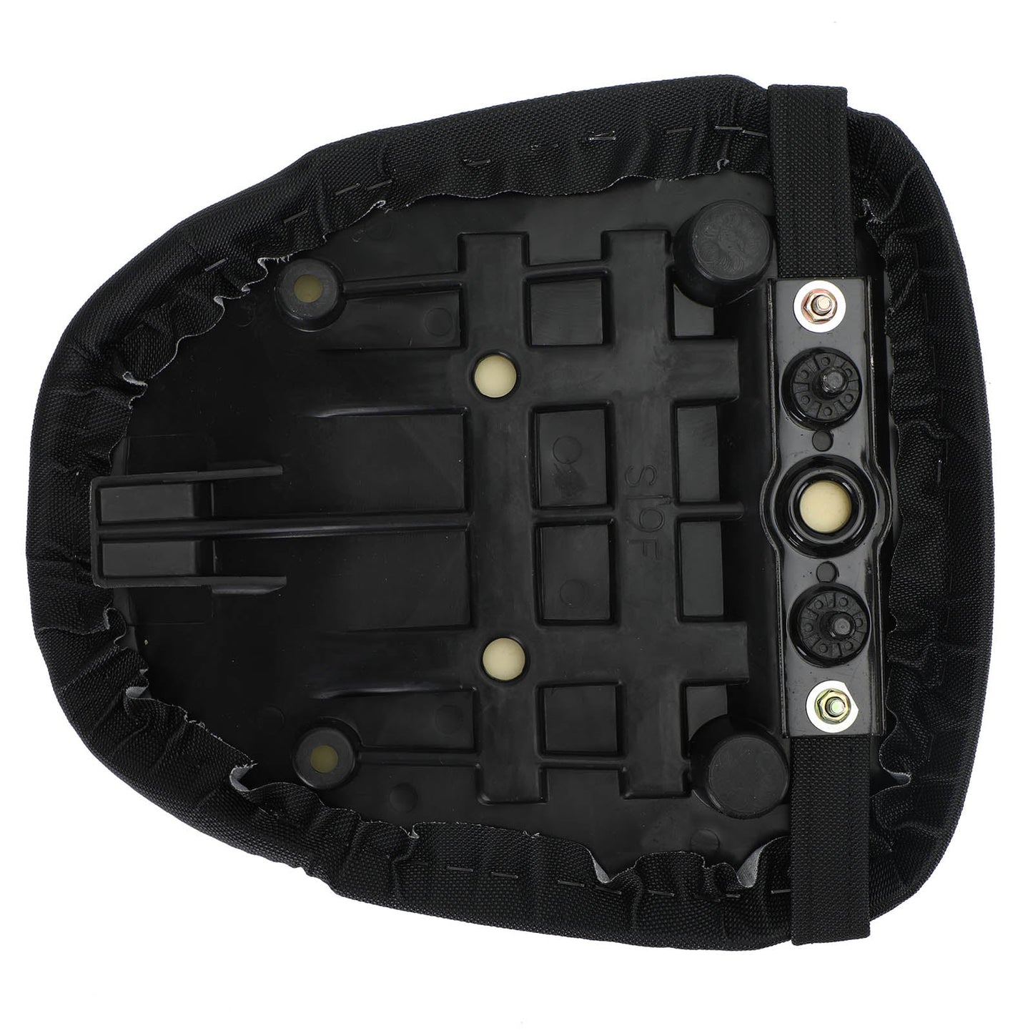 Cuscino sedile passeggero posteriore nero adatto per Suzuki Sv400 650 1998-2002 99 00 01 generico