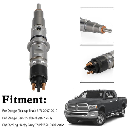 Dodge Cummins 6.7L Ram Truck 2007-2012 1PCS /6PCS Common Rail Diesel Iniettore di carburante generico