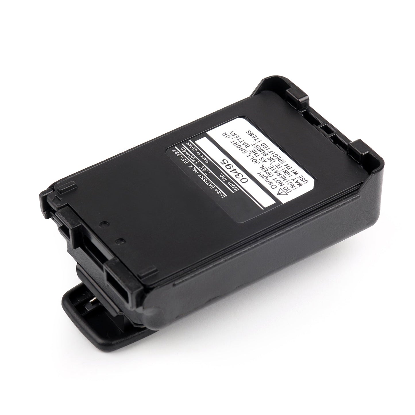 Cassa di batteria 7.4V 1700mAh BP-227 per Icom IC-V85 IC-51 IC-M88