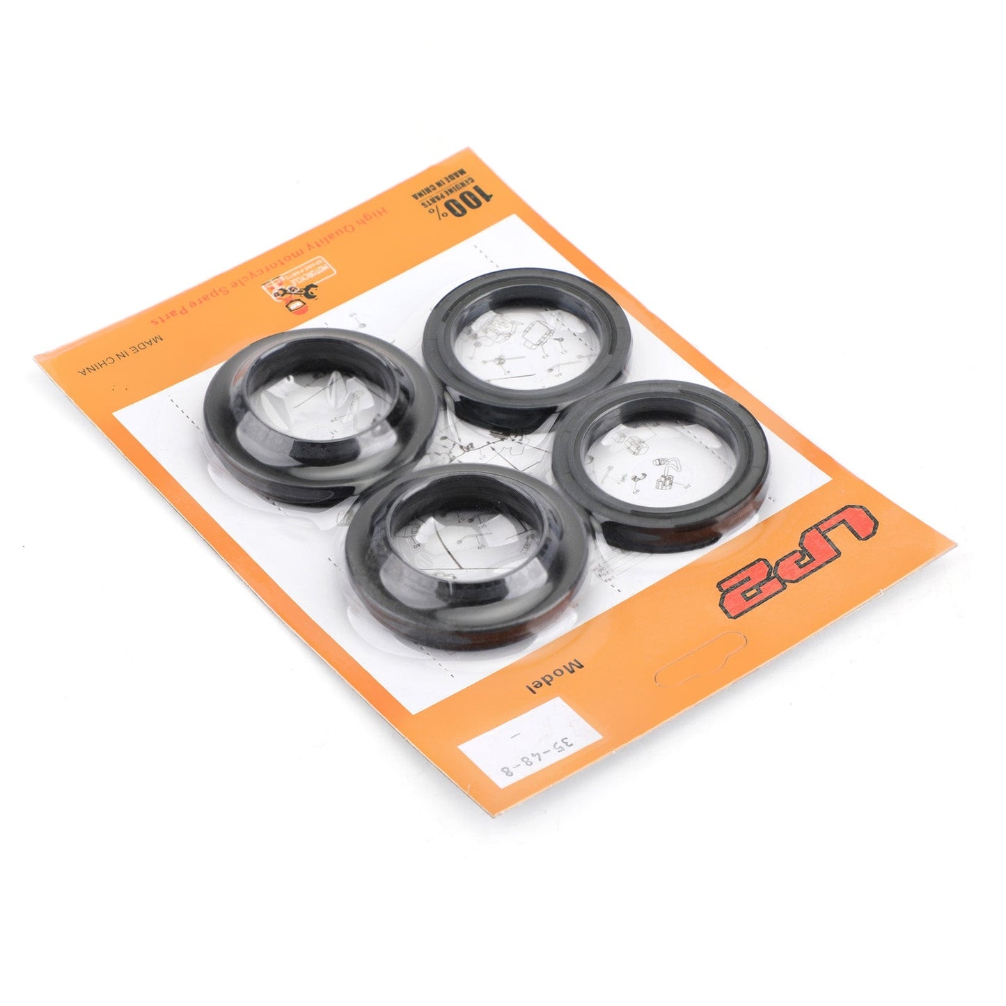 Paraolio Forcella Anteriore Set Polvere Olio per Yamaha 125 250 XVS YP 5JX-23145-00 37P-F3145-00 Generico