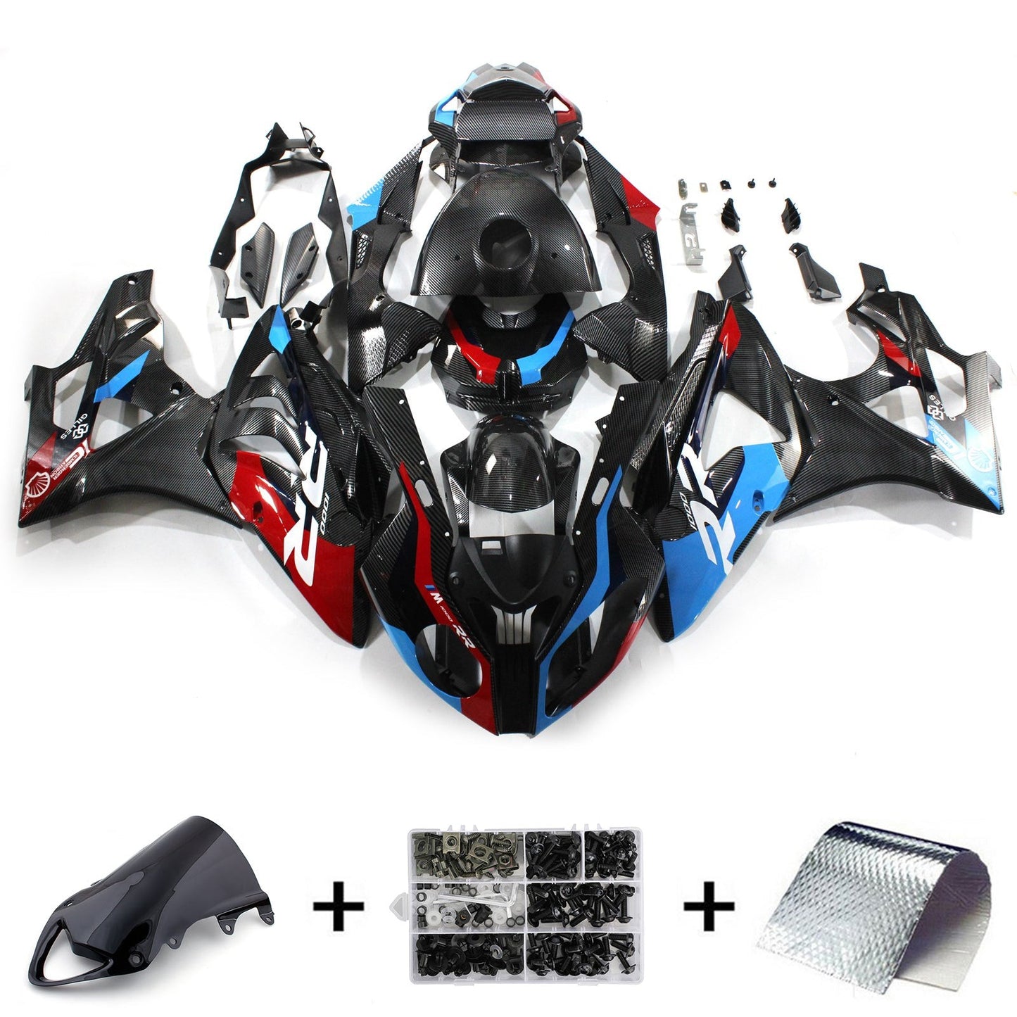 BMW S1000RR 2009-2014 Kit Carenatura Carrozzeria Plastica ABS