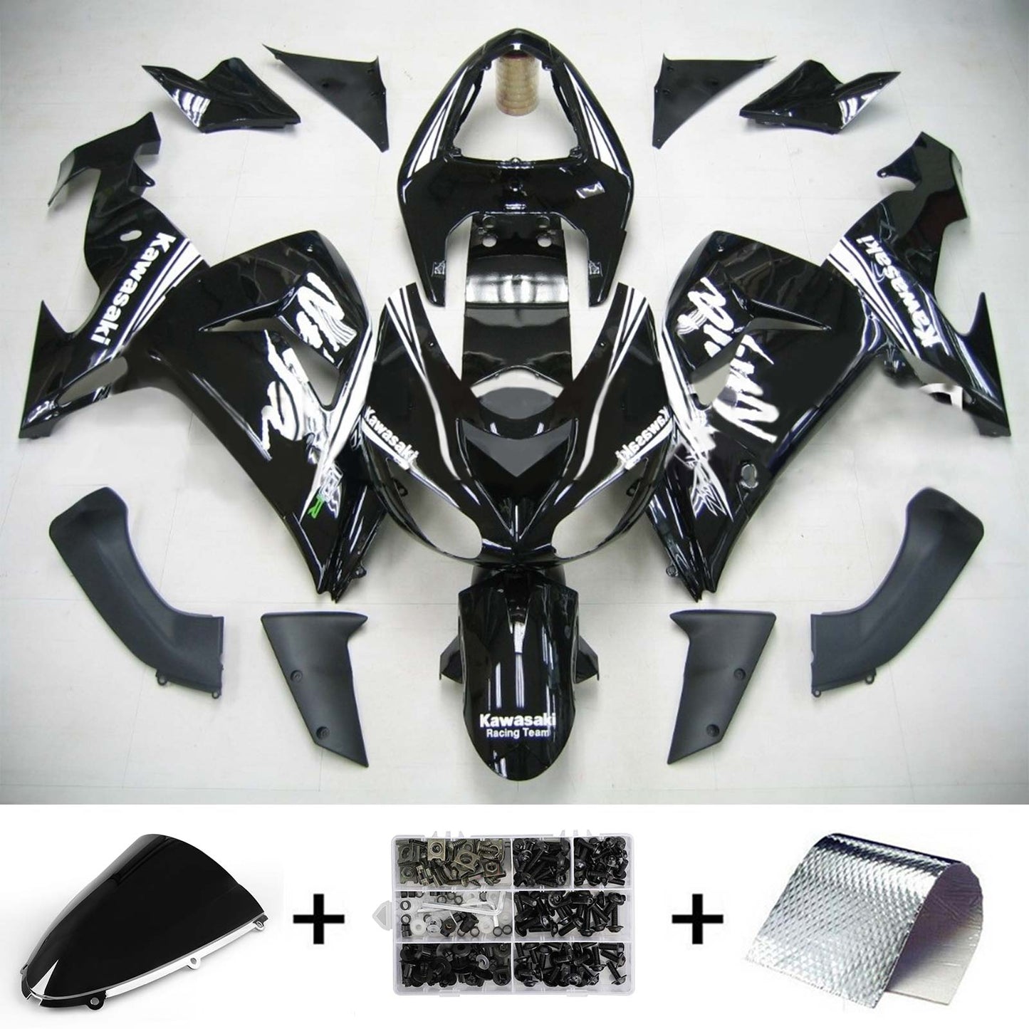 Kit carenatura per Kawasaki ZX10R 2006-2007 Generico