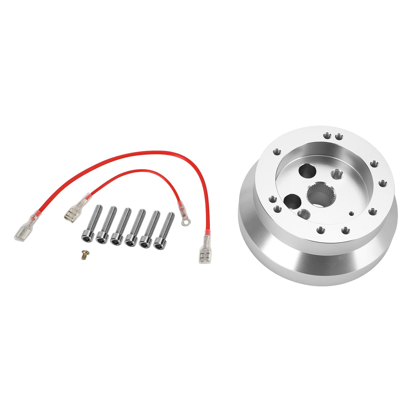 Kit adattatore per mozzo corto lucido per volante a 5 e 6 fori NUOVO per Ididit GM Chevy generico