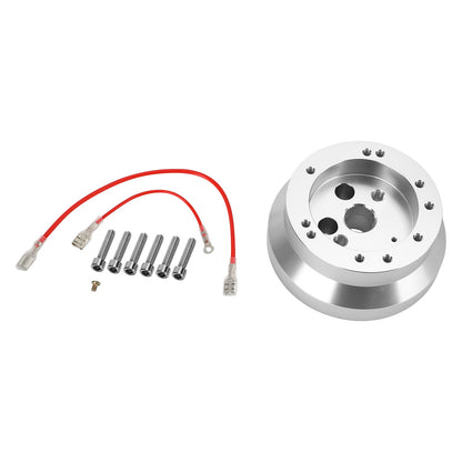 Kit adattatore per mozzo corto lucido per volante a 5 e 6 fori NUOVO per Ididit GM Chevy generico