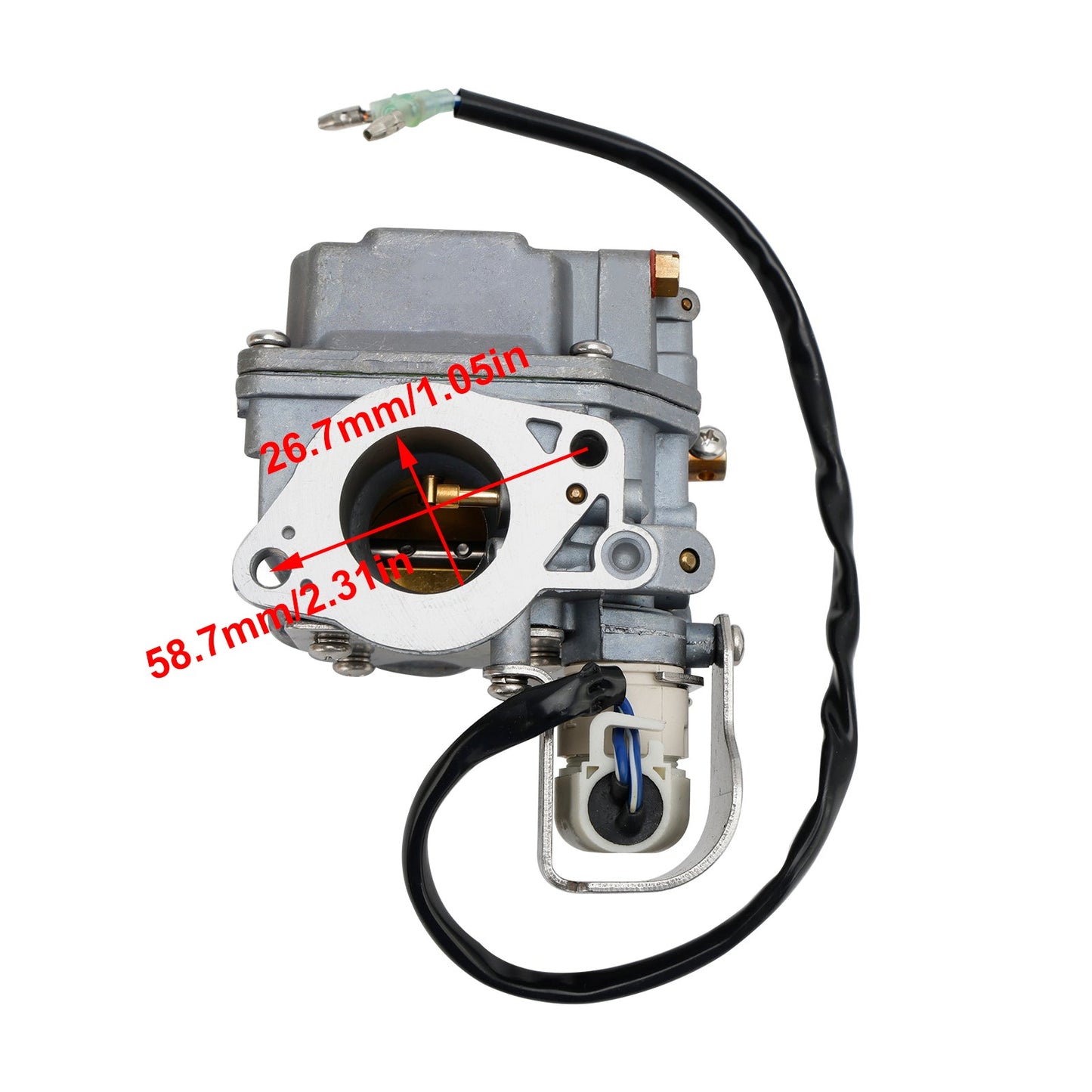 Carburatore Carb adatto per Yamaha F20C 4 tempi 20HP 6AH-14301-20