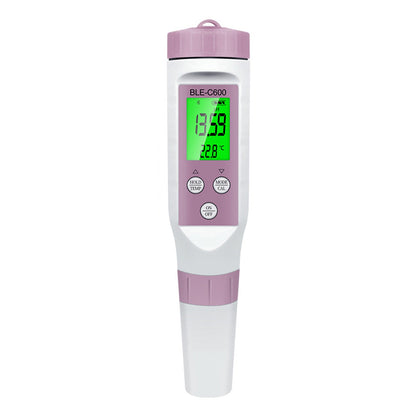 7 in 1 PH EC Conducibilità TDS Salinità ORP SG Blue Tooth Meter Tester Misure