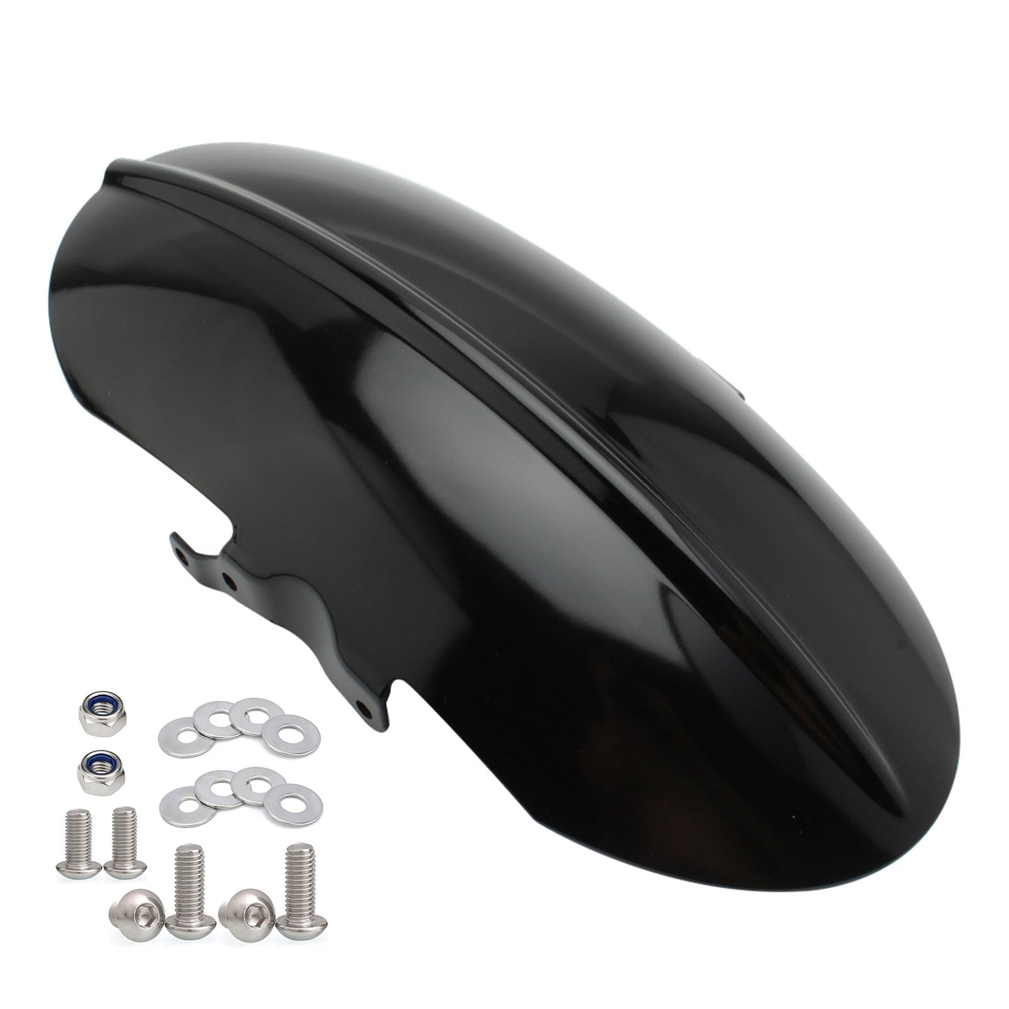 Parafango Anteriore Corto Adatto Per Bonneville Speedmaster Bobber Nero 1200 2018-2021 Generico