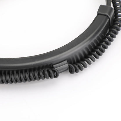 Cuffia con microfono tattico per gola con spina grande da 7,1 mm per radio PRC-152 PRC-148 U329