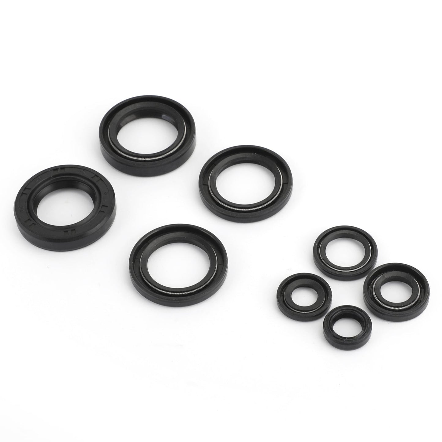 Kit paraolio motore adatto per Yamaha DT125 DT175 MX125 MX175 IT175 YZ125 1974-1983 Generico