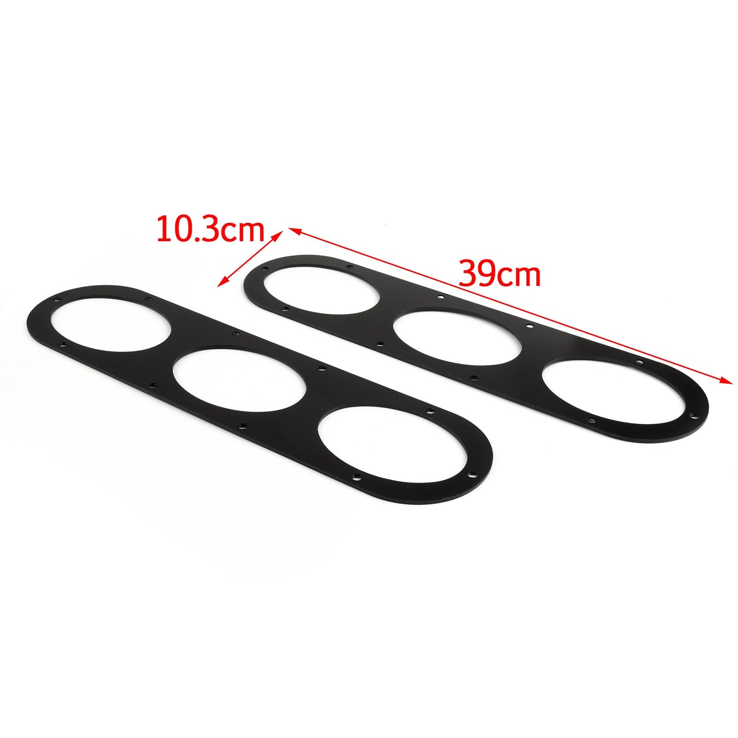 Diffusore Pannello Posteriore Race Paraurti USA Air Alluminio Car Black Universal Diversion Generic