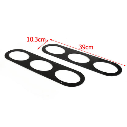 Diffusore Pannello Posteriore Race Paraurti USA Air Alluminio Car Black Universal Diversion Generic