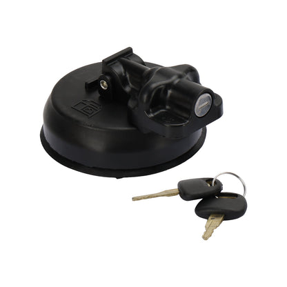 FYA00010024 Tappo serbatoio carburante per escavatore Hitachi EX120 EX200 EX220 con 2 chiavi