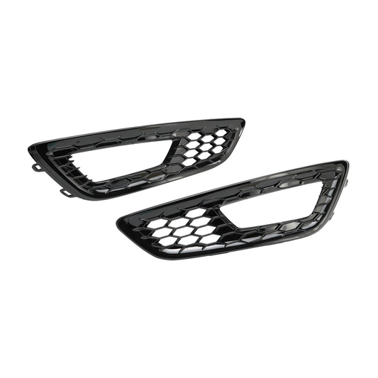 2 pezzi paraurti anteriore fendinebbia coperchio fendinebbia griglia adatta per Ford Focus 2015-2018