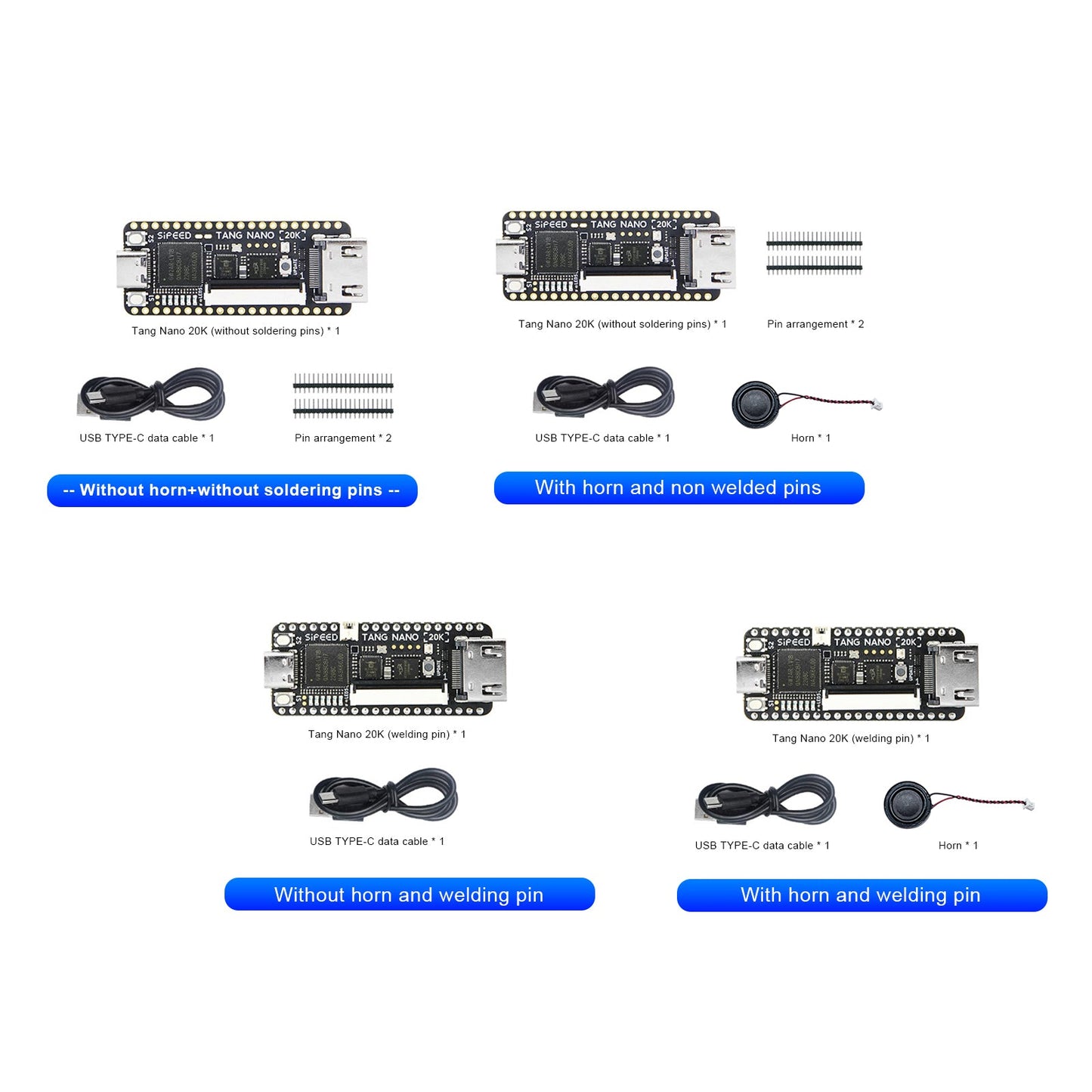 Scheda di sviluppo Sipeed Tang Nano 20K Gioco retrò FPGA open source con altoparlante