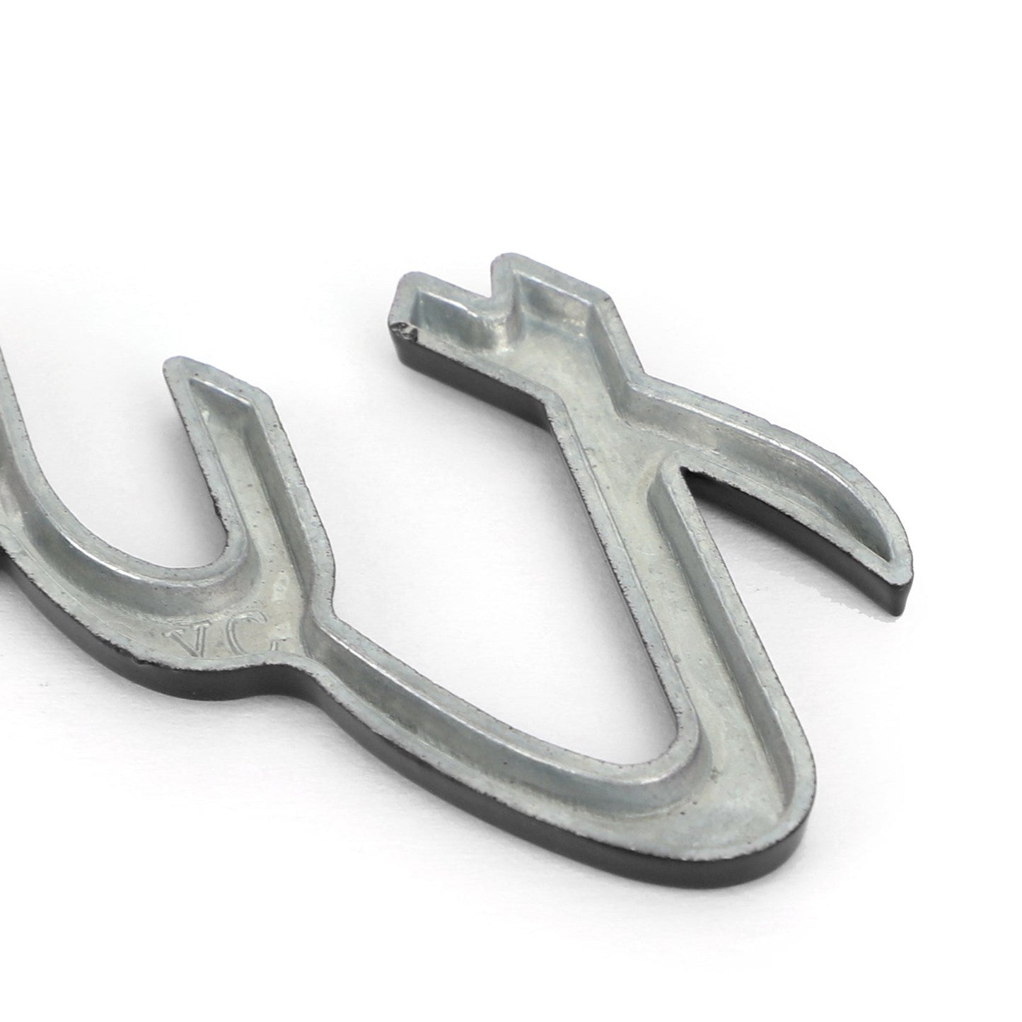 Adesivo per auto 3D Placcatura in metallo Turbo Logo Distintivo dell'emblema Decal Nero generico