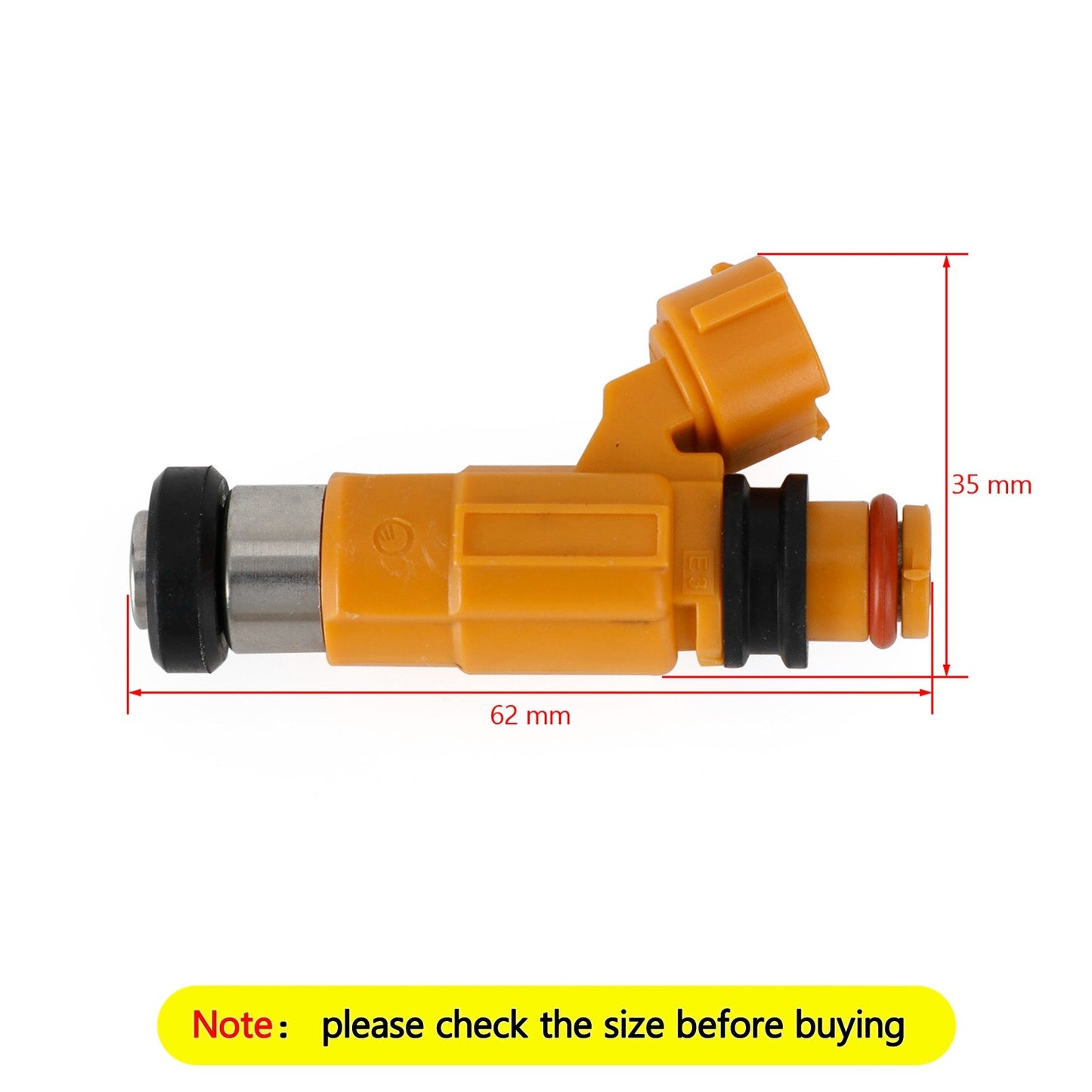 2000-2008 Kawasaki Vulcan 1500 1600 PN 49033-1057 Iniettori di carburante INP-786