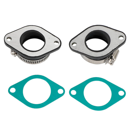 Honda 68-73 CB350 CL350 SL350 16211-286-040 2x Collettore di Aspirazione Stivali Carb Per