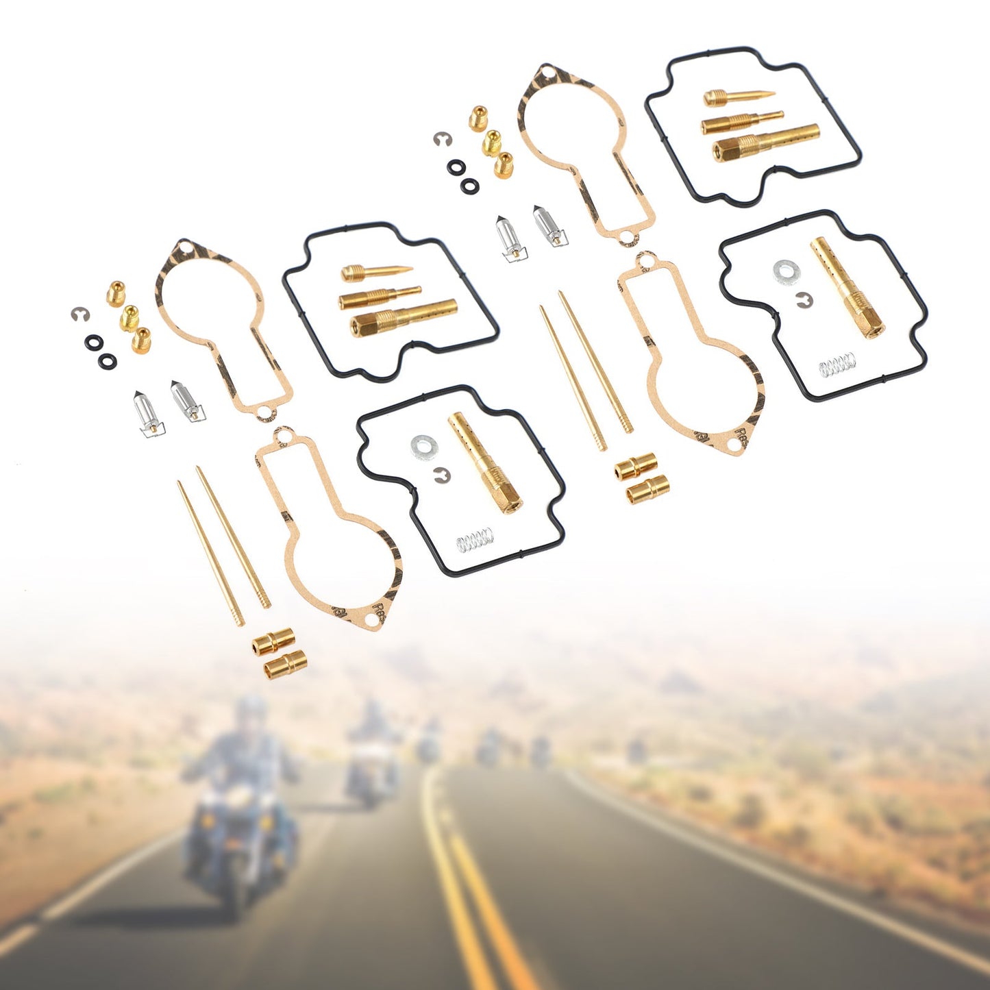 Kit di riparazione carburatore carburatore lato destro e sinistro adatto per Honda XL600R 1983-1987 generico