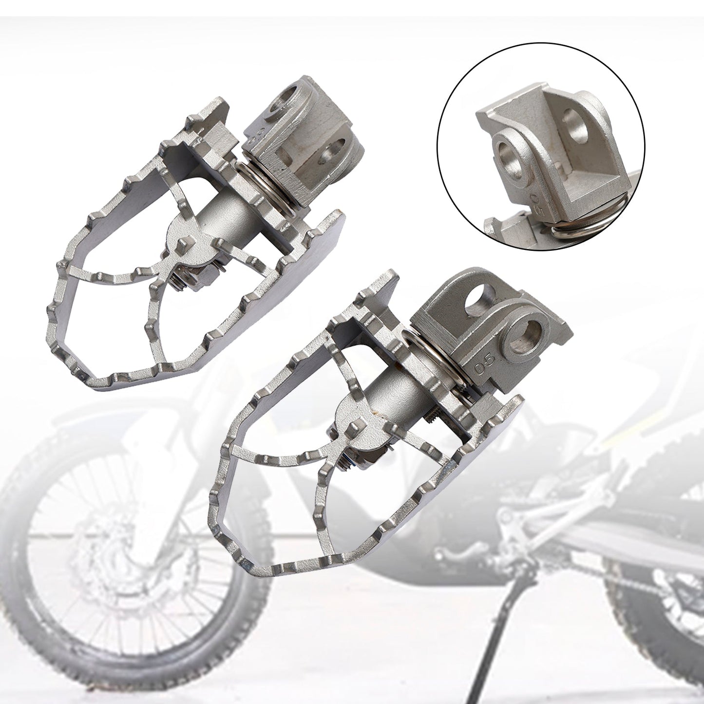 Pedane anteriori Pedane adatte per Husqvarna 701 Enduro 16-23 norden 901 22-23