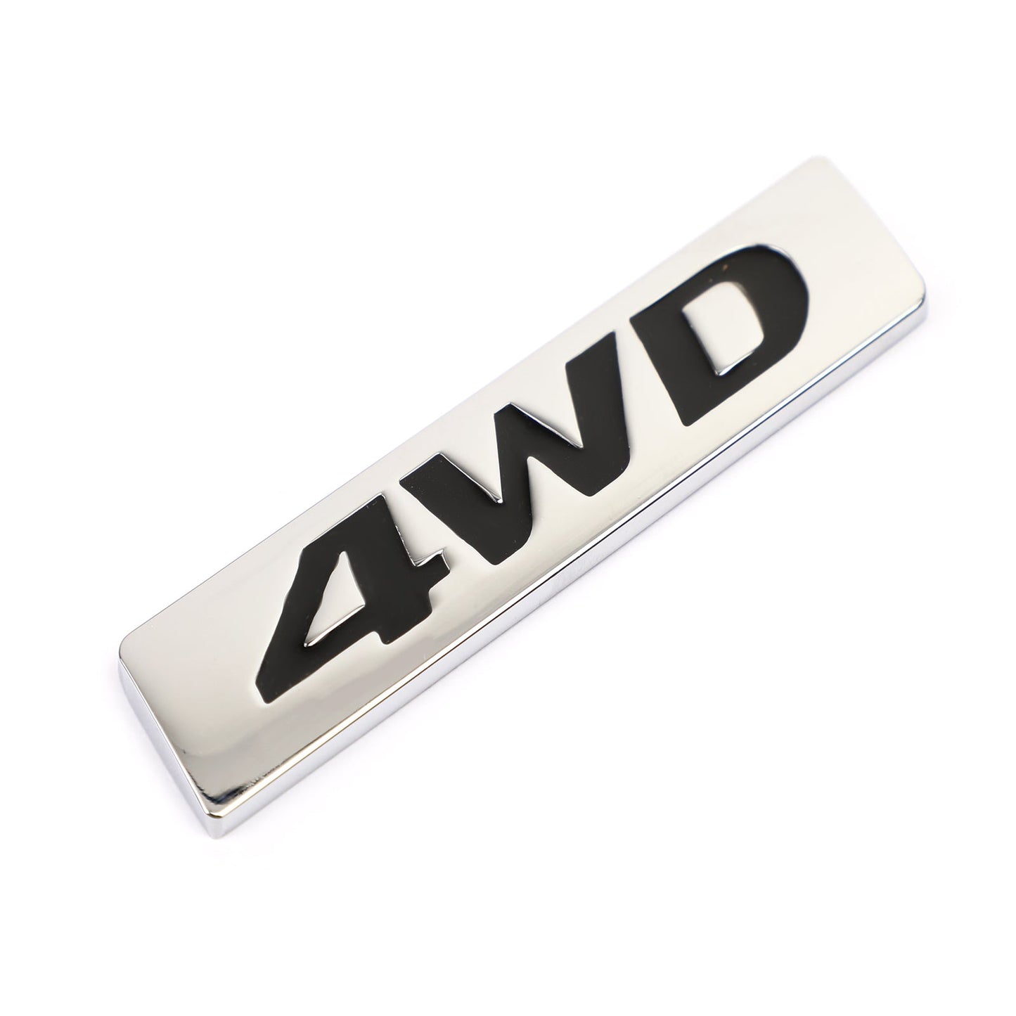 New Metal 4WD Emblem Car Fender Trunk Portellone Distintivo Decalcomanie Adesivo 4WD 4X4 SUV Generico