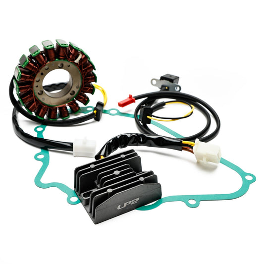 ALTERNATORE STATORE REGOLATORE GUARNIZIONE PER SUZUKI LTF400 EIGER MANUAL 02-07