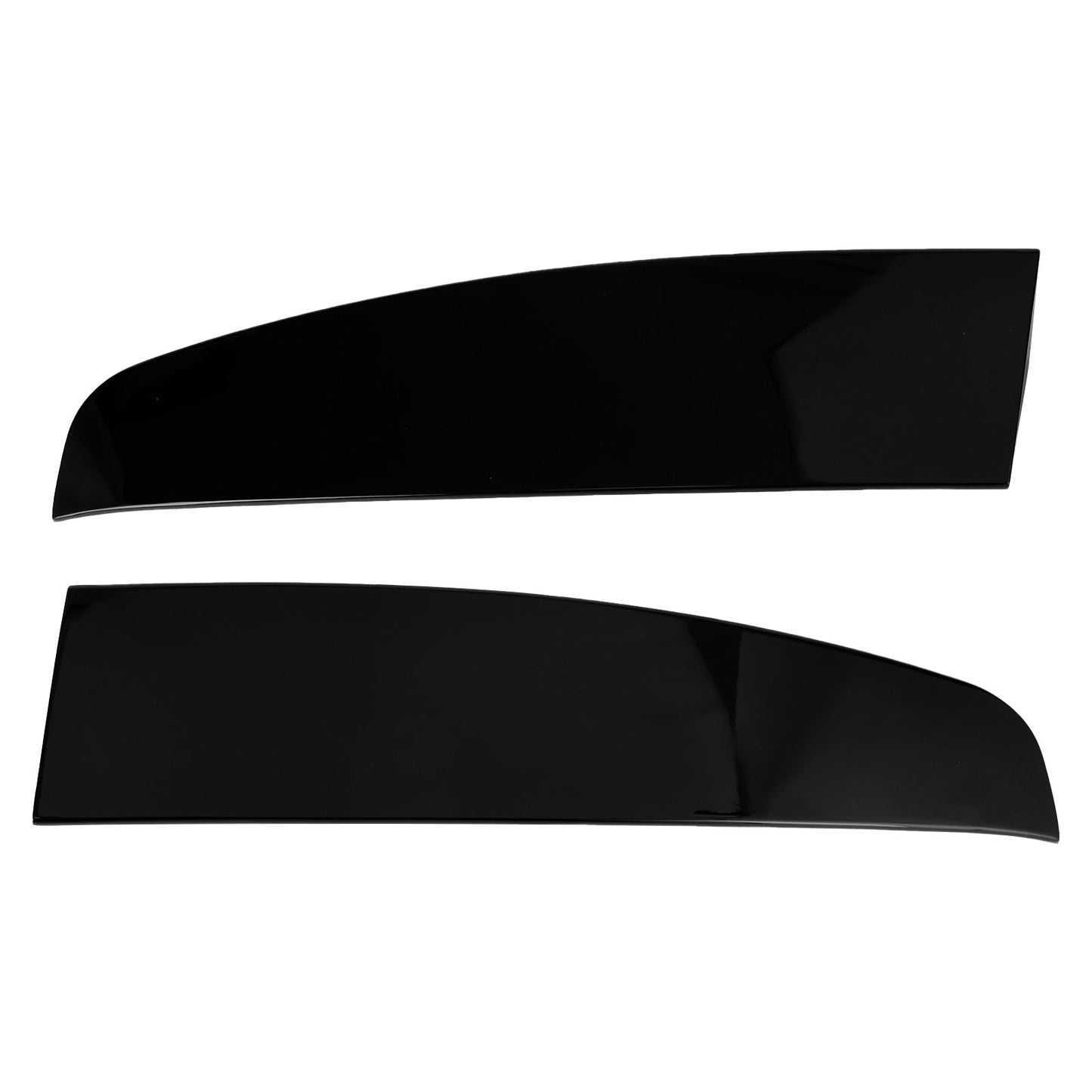 Ford Transit Custom 2012-2023 Spoiler sul tetto con doppia porta del fienile posteriore nero lucido