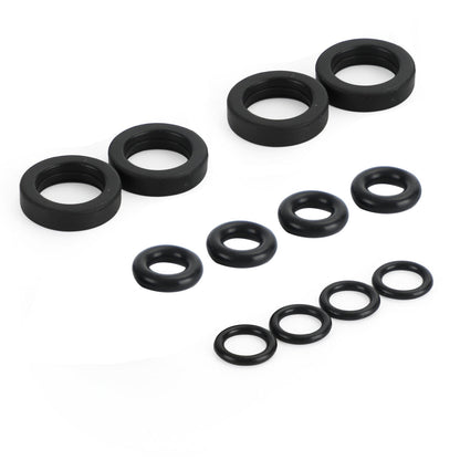 Kit di riparazione O-ring guarnizione iniettori carburante 4 pezzi adatto per Honda Accord Civic Odyssey generico