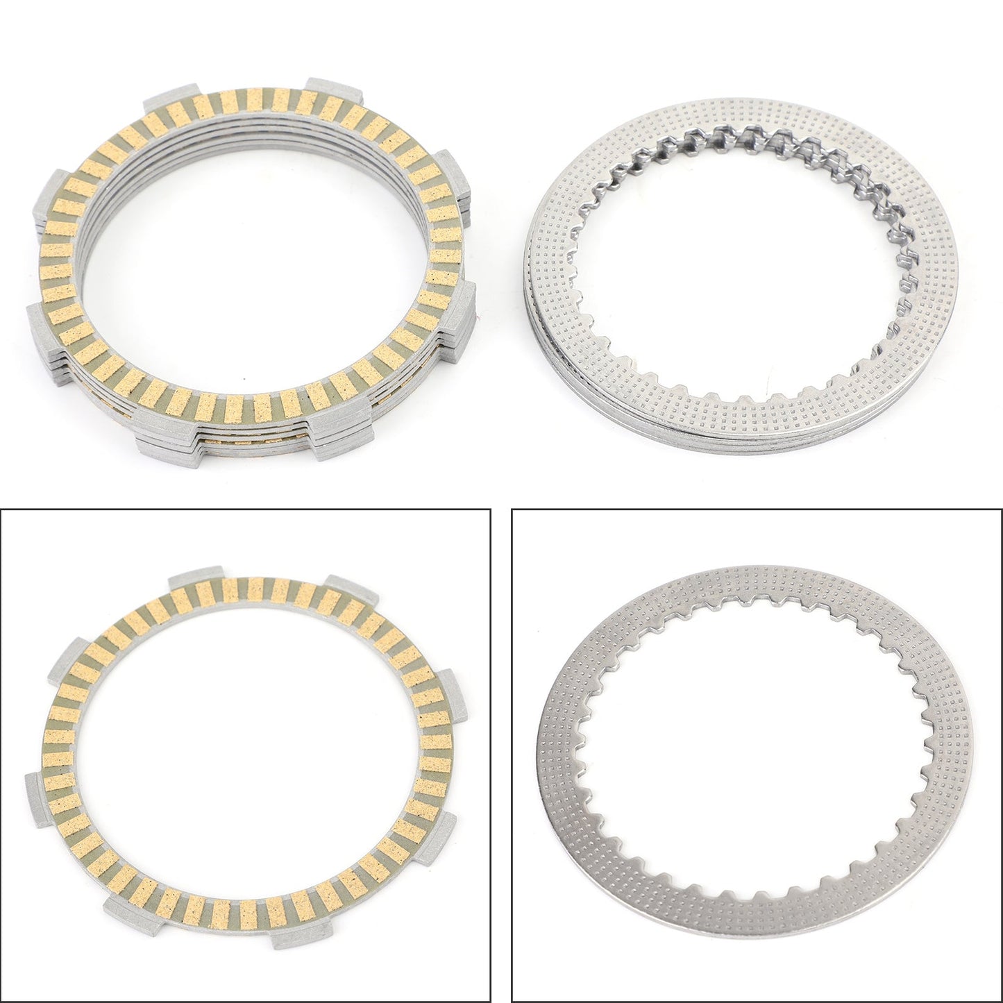 Kit Frizione ferro e Dischi Frizione per Kawasaki KX80 KX85 KX100 1998-2018 Generico
