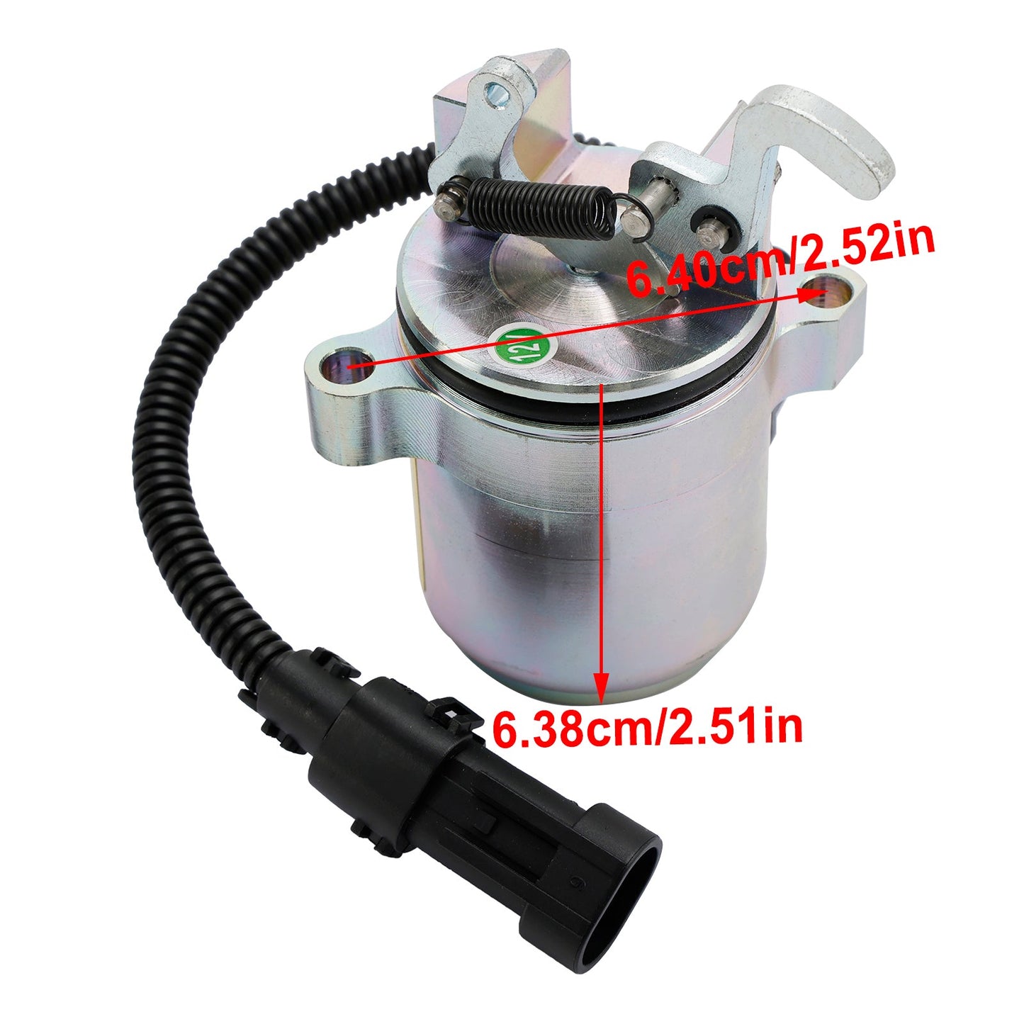 0428-7583 0428-7116 Solenoide di intercettazione carburante 12V compatibile con Deutz 1011 2011