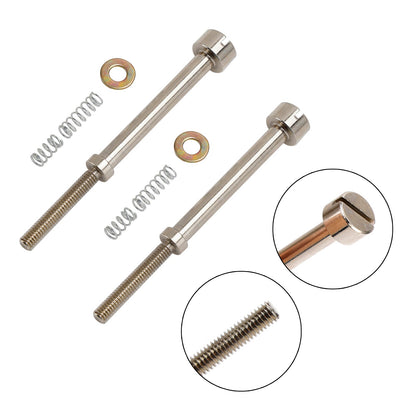 Kit di ricostruzione carburatore 2X Candela con vite del minimo adatta per Big Twin 90-06 27006-88